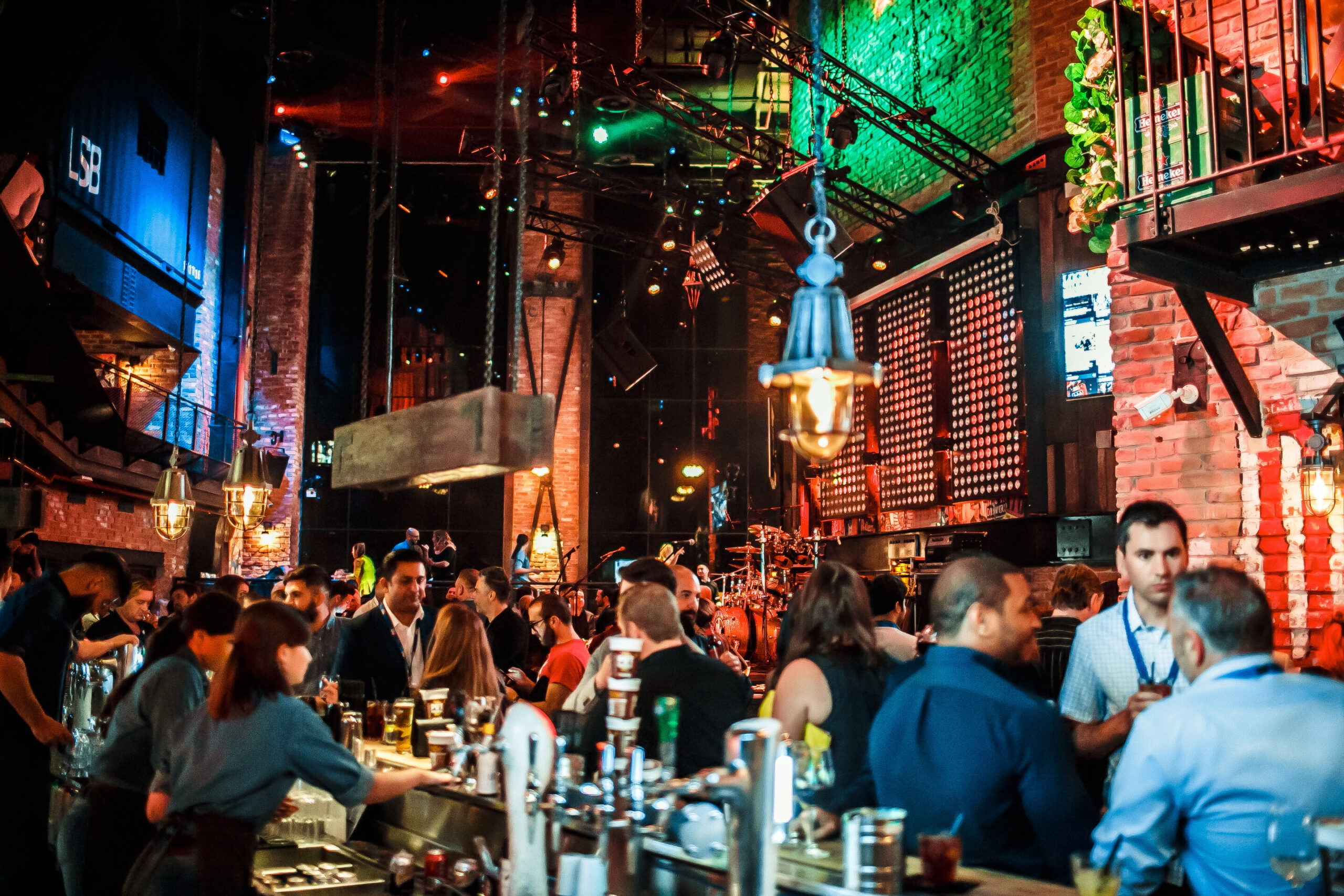 Atmosphere at Midweek Madness in Lock Stock & Barrel JBR